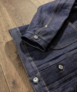 Benzak - BDJ-01 COWBOY JACKET 11.5 Oz. Natural Indigo Eco Denim Outerwear&jackets