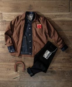 Benzak - BDJ-01 COWBOY JACKET 11.5 Oz. Natural Indigo Eco Denim Outerwear&jackets