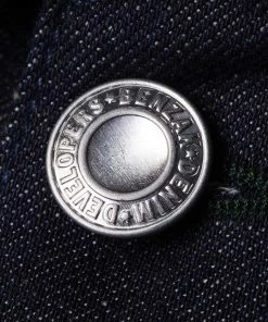 Benzak - BDJ-01 COWBOY JACKET 11.5 Oz. Natural Indigo Eco Denim Outerwear&jackets