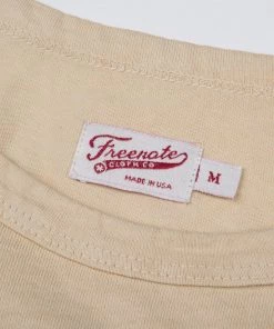 Tees Freenote Cloth - 9 Ounce Pocket Tee - Cream