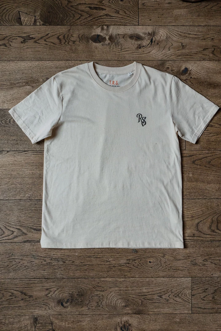 New The Rugged Society - Bad Temper - Heavy 220 G/M² Natural Raw Organic Cotton Tee 4 New The Rugged Society - Bad Temper - Heavy 220 G/M² Natural Raw Organic Cotton Tee