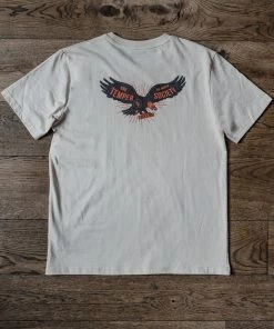 New The Rugged Society - Bad Temper - Heavy 220 G/M² Natural Raw Organic Cotton Tee