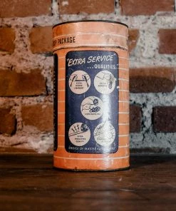 Antiques 1940's Dutch Brand Friction Tape Container - Jumbo Shop Package