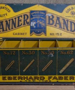 Antiques Eberhard Faber Store Advertising / Display Cabinet - New York Antiques&Collectibles