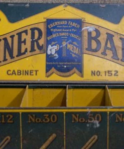 Antiques Eberhard Faber Store Advertising / Display Cabinet - New York Antiques&Collectibles