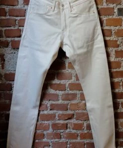 Benzak - B-01 SLIM 12 Oz. Ecru Selvedge New