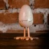 Antiques 1960'S PRIDE CREATIONS POPSIE HELP! CRACKED CHICKEN EGG WOODEN TOY
