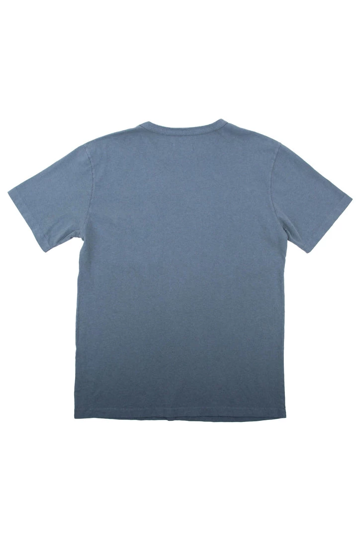 Freenote Cloth - 9 Ounce Pocket Tee - Faded Blue 5 Freenote Cloth - 9 Ounce Pocket Tee - Faded Blue