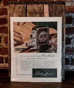 Antiques 1948 Bell & Howell Filmo Auto-8 Movie Camera Magazine Ad Antiques&Collectibles 9 Antiques 1948 Bell & Howell Filmo Auto-8 Movie Camera Magazine Ad Antiques&Collectibles