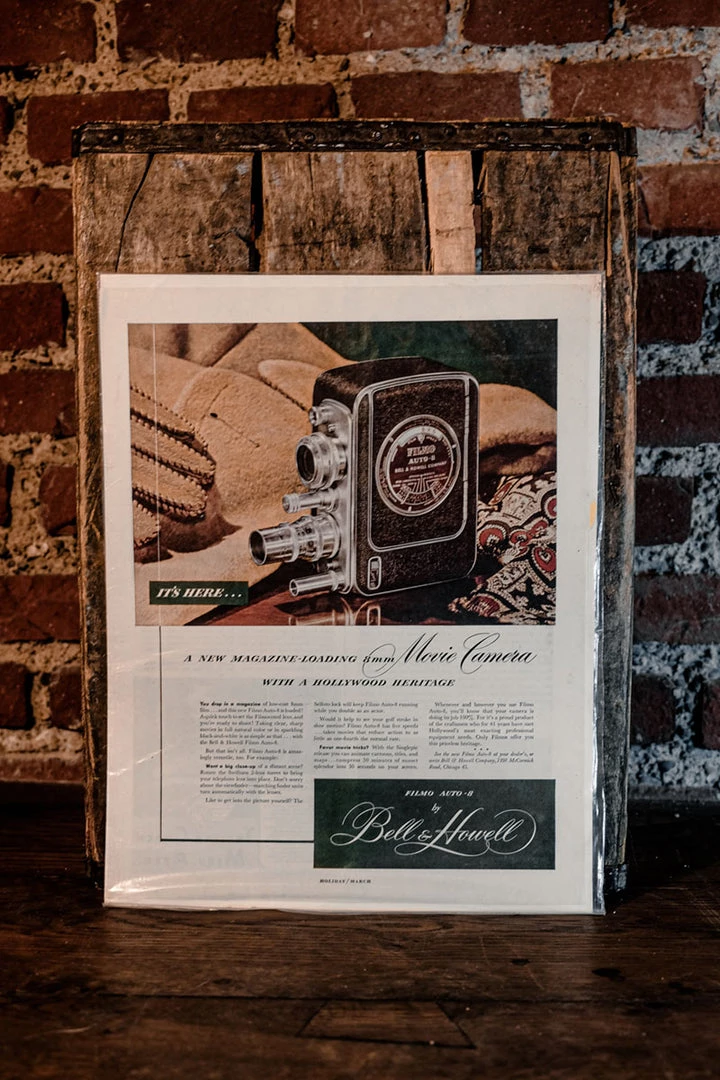 Antiques 1948 Bell & Howell Filmo Auto-8 Movie Camera Magazine Ad Antiques&Collectibles 5 Antiques 1948 Bell & Howell Filmo Auto-8 Movie Camera Magazine Ad Antiques&Collectibles
