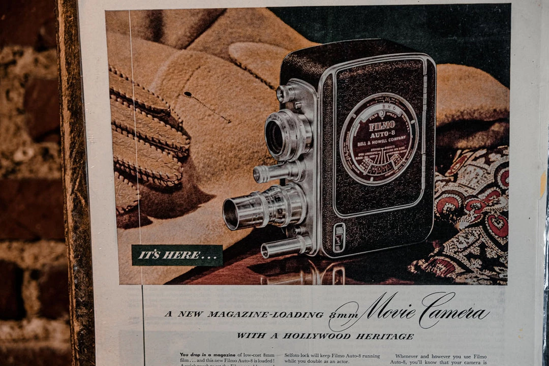 Antiques 1948 Bell & Howell Filmo Auto-8 Movie Camera Magazine Ad Antiques&Collectibles 6 Antiques 1948 Bell & Howell Filmo Auto-8 Movie Camera Magazine Ad Antiques&Collectibles