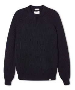 Knitwear Peregrine - Ford Crew Jumper In Navy
