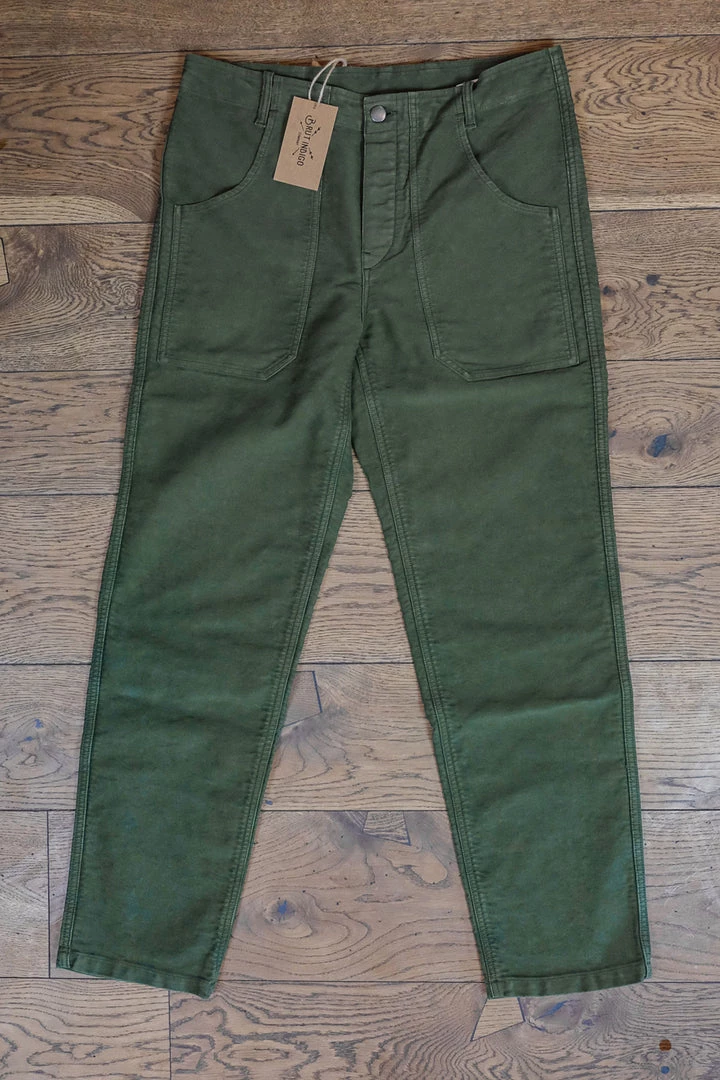 Brut Indigo Co. - Moleskin Workmen Pants 8 Brut Indigo Co. - Moleskin Workmen Pants