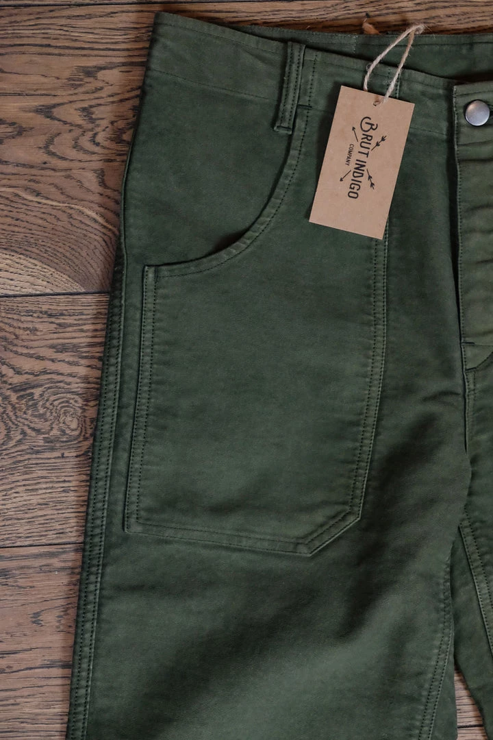 Brut Indigo Co. - Moleskin Workmen Pants 5 Brut Indigo Co. - Moleskin Workmen Pants
