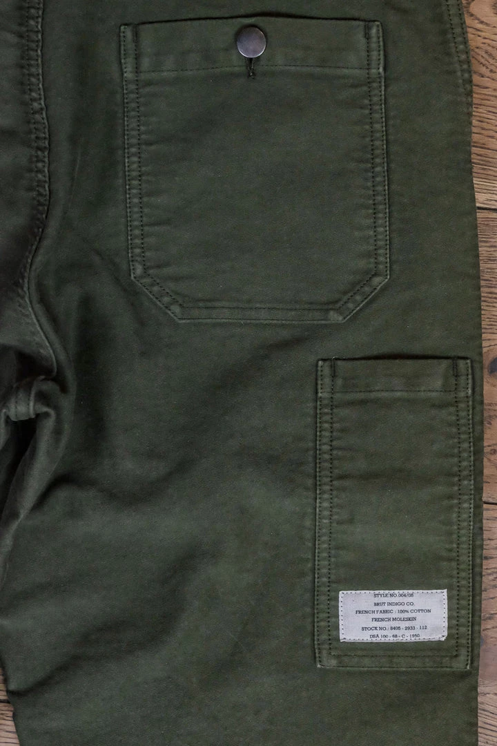 Brut Indigo Co. - Moleskin Workmen Pants 6 Brut Indigo Co. - Moleskin Workmen Pants
