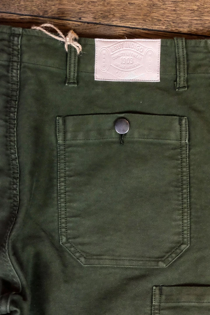 Brut Indigo Co. - Moleskin Workmen Pants 7 Brut Indigo Co. - Moleskin Workmen Pants