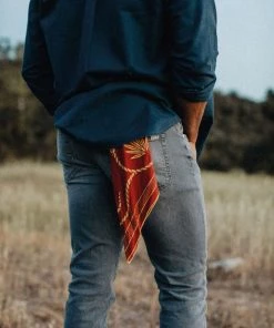 Bandits - Special Edition "Heritage" Bandana In Red New 8 Bandits - Special Edition