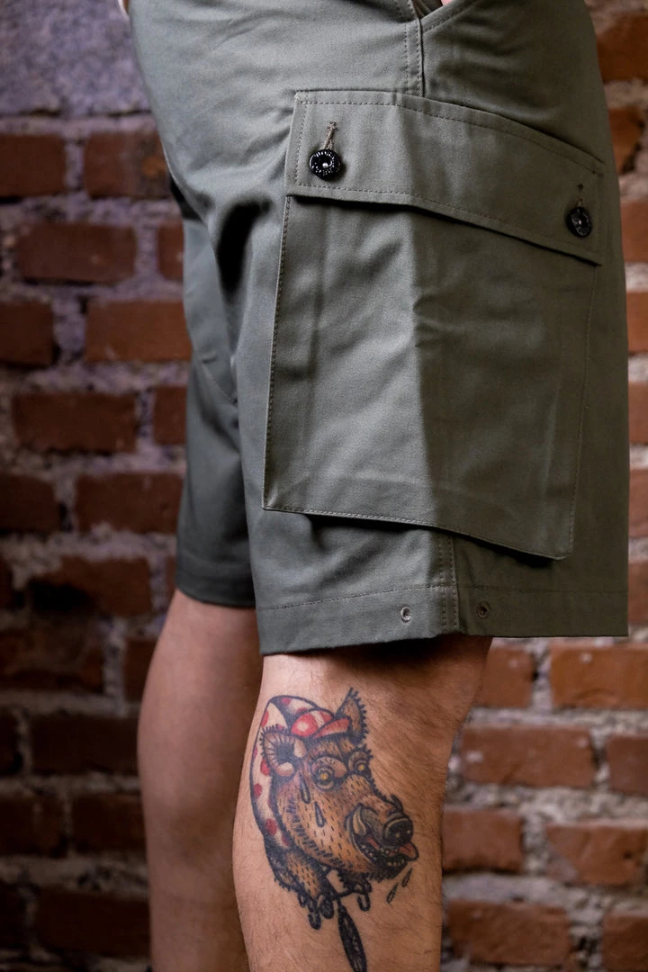 Workware - Combat Shorts In Green Bottoms 7 Workware - Combat Shorts In Green Bottoms
