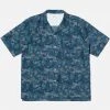Universal Works - Camp Shirt In Indigo Jungle Chambray