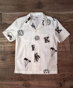 Knickerbocker - ? Camp Shirt In White Shirts&Overshirts