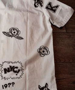 Knickerbocker - ? Camp Shirt In White Shirts&Overshirts 18 Knickerbocker - ? Camp Shirt In White Shirts&Overshirts