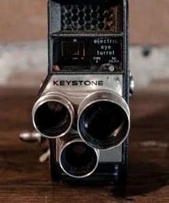 Antiques 1960's Keystone Americana K-773 Electric Eye Turret 8mm Camera Antiques&Collectibles