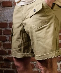 Bottoms Workware - Combat Shorts In Khaki