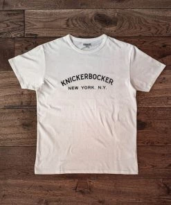 Tees Knickerbocker - Core Logo T-Shirt In Milk