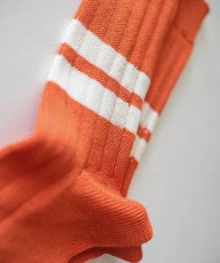 The Rugged Society Heritage9.1 - 1960 Lobster - Double White Stripe Socks