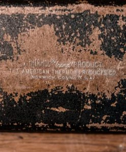 Antiques 1950's American Thermos Co. Black Metal Worker Lunch Box Norwich Conn. USA Antiques&Collectibles 14 Antiques 1950's American Thermos Co. Black Metal Worker Lunch Box Norwich Conn. USA Antiques&Collectibles