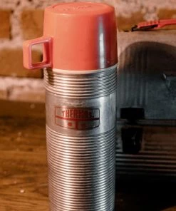 Antiques Antiques&Collectibles 1950's American Thermos Co. Aluminium Metal Worker Lunch Box Norwich Conn. USA