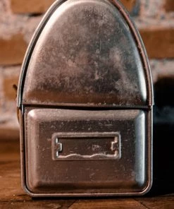 Antiques Antiques&Collectibles 1950's American Thermos Co. Aluminium Metal Worker Lunch Box Norwich Conn. USA