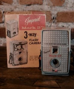 Antiques 1950's Imperial Mark 27 Camera With Original Box Antiques&Collectibles