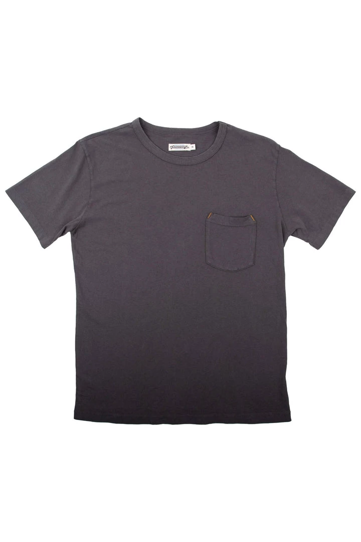 Freenote Cloth - 9 Ounce Pocket Tee - Midnight 6 Freenote Cloth - 9 Ounce Pocket Tee - Midnight