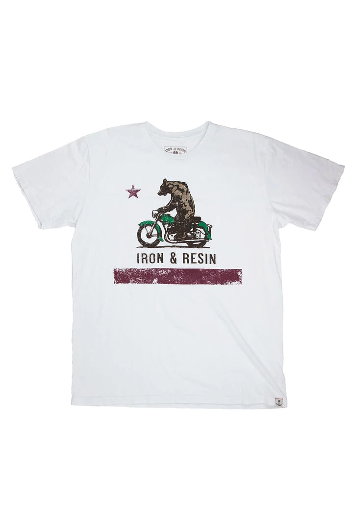 Iron And Resin - Moto Bear Tee 5 Iron And Resin - Moto Bear Tee