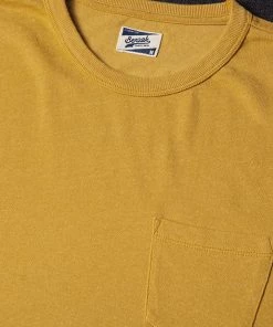 Benzak - BT-01 POCKET TEE Mustard Heavy Jersey New