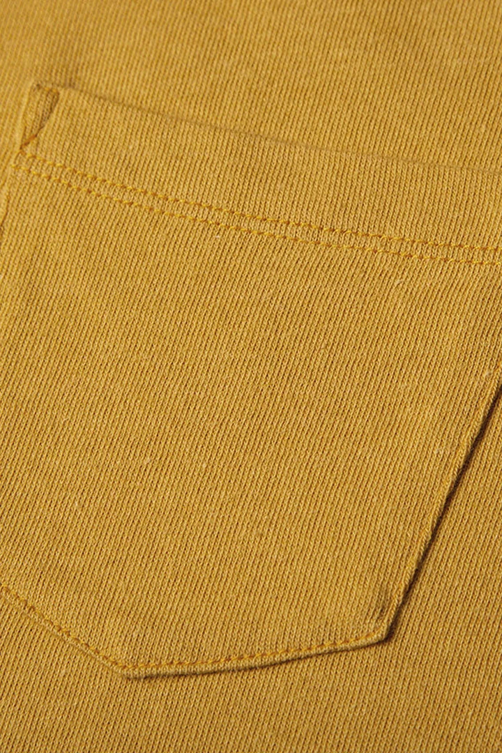 Benzak - BT-01 POCKET TEE Mustard Heavy Jersey New 5 Benzak - BT-01 POCKET TEE Mustard Heavy Jersey New