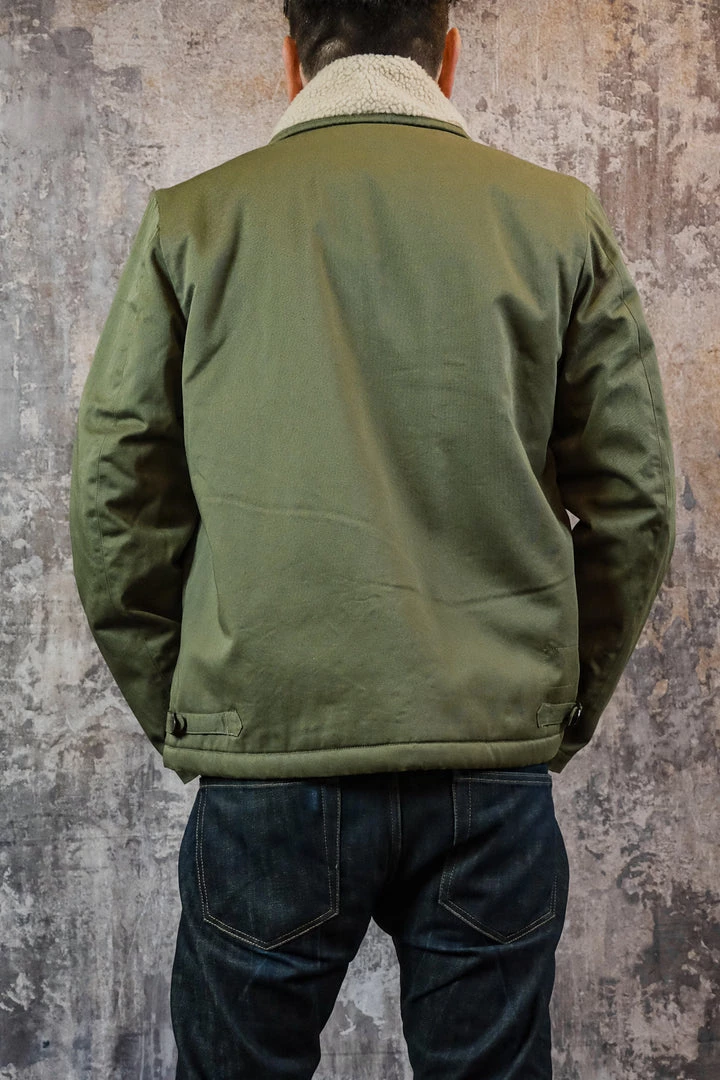 Universal Works - N1 Jacket In Light Olive Twill 8 Universal Works - N1 Jacket In Light Olive Twill