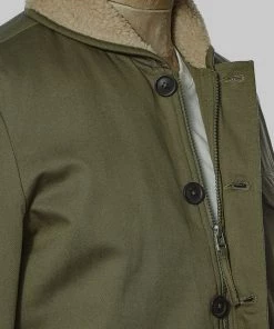 Universal Works - N1 Jacket In Light Olive Twill 10 Universal Works - N1 Jacket In Light Olive Twill