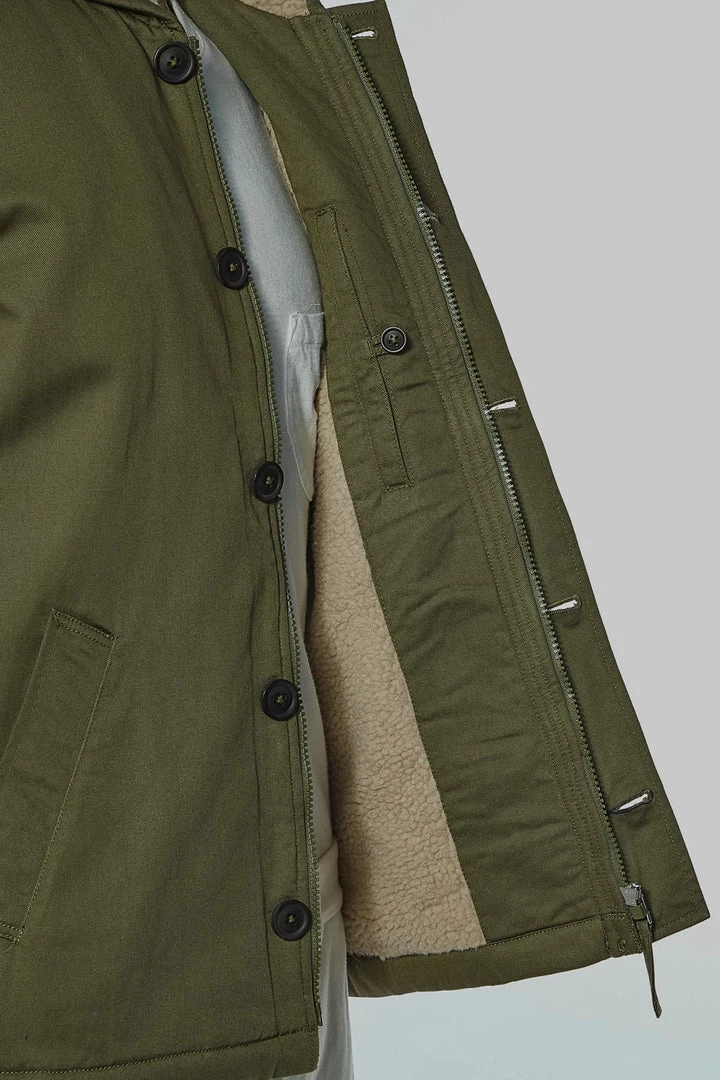 Universal Works - N1 Jacket In Light Olive Twill 4 Universal Works - N1 Jacket In Light Olive Twill