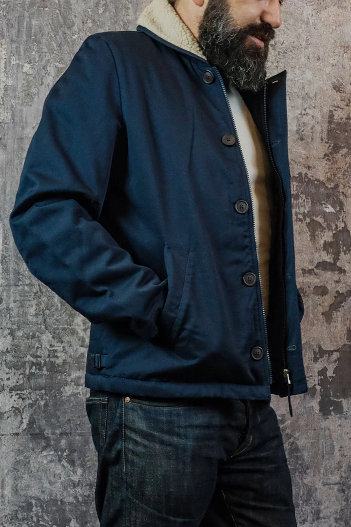 Outerwear&jackets Universal Works - N1 Jacket In Navy Twill 10 Outerwear&jackets Universal Works - N1 Jacket In Navy Twill