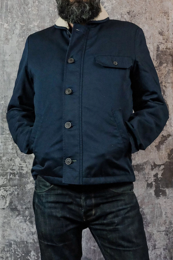 Outerwear&jackets Universal Works - N1 Jacket In Navy Twill 3 Outerwear&jackets Universal Works - N1 Jacket In Navy Twill