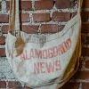 The Rugged Society Vintage Newspaper PaperBoy Newsboy Canvas Bag