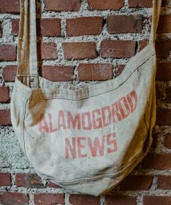 The Rugged Society Vintage Newspaper PaperBoy Newsboy Canvas Bag