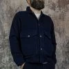 Universal Works - NW Jacket In Navy Moleskin Outerwear&jackets