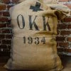 Antiques Vintage OKK 1934 Sack With Cross Deco Craft Antiques&Collectibles