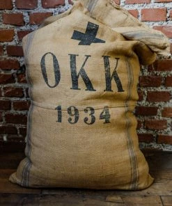 Antiques Vintage OKK 1934 Sack With Cross Deco Craft Antiques&Collectibles