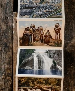 Antiques 1930/40's Lot N°2 - 3 Linen Souvenir Postcard Folders