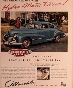 Antiques 1946 Oldsmobile Ad - Smart Car With Hydra Matic Drive - General Motors Cars Antiques&Collectibles
