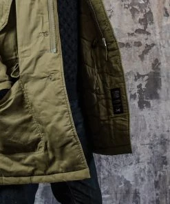 Universal Works - CW Parka In Dusky Green Aero Wax Cotton Outerwear&jackets 16 Universal Works - CW Parka In Dusky Green Aero Wax Cotton Outerwear&jackets